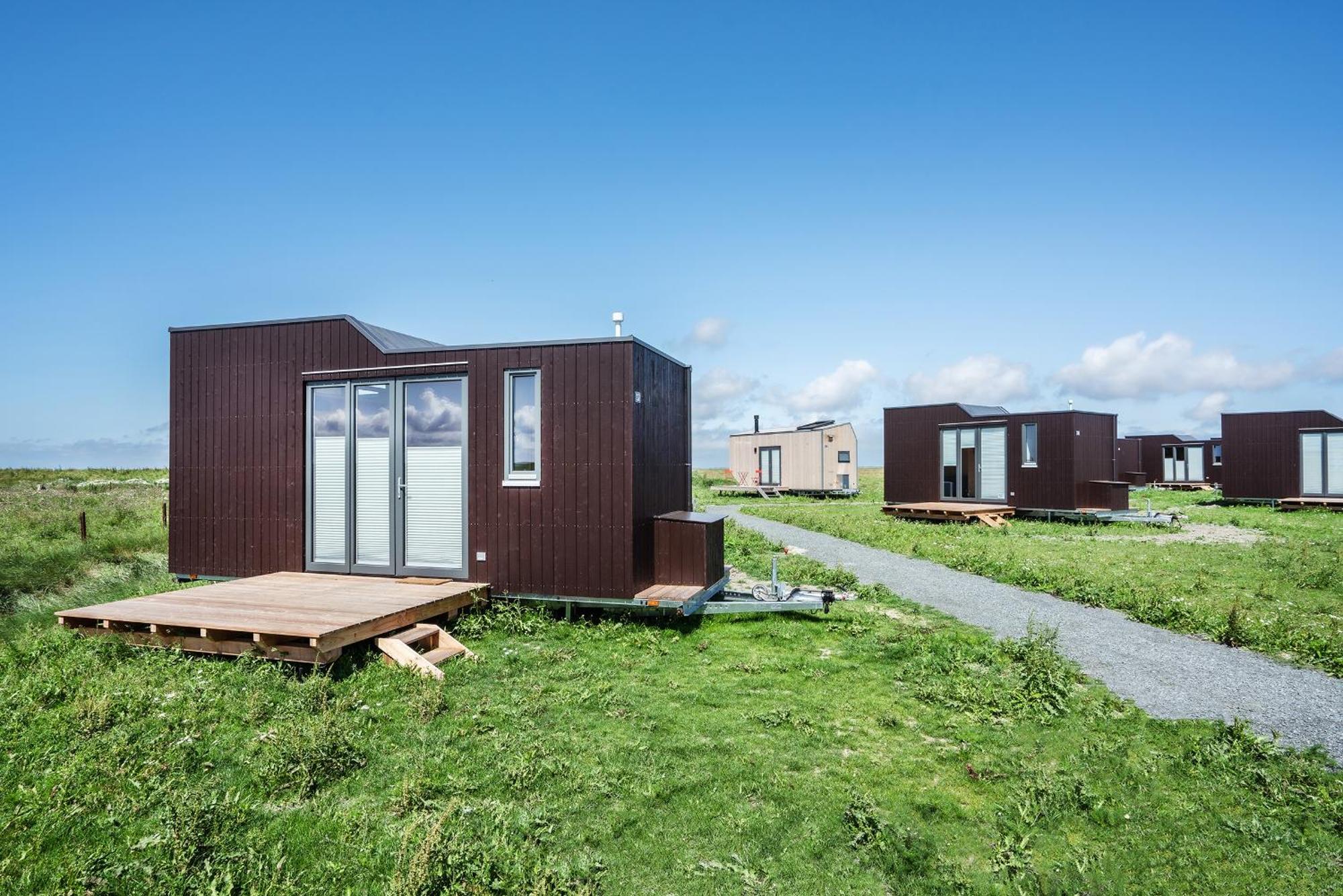Tiny House Nature 13 Zur Kuhweide - Green Tiny Village Harlesiel カロリーネンジール エクステリア 写真